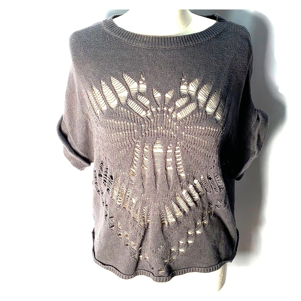 Limited Collection Sweater with Peek a Boo Design